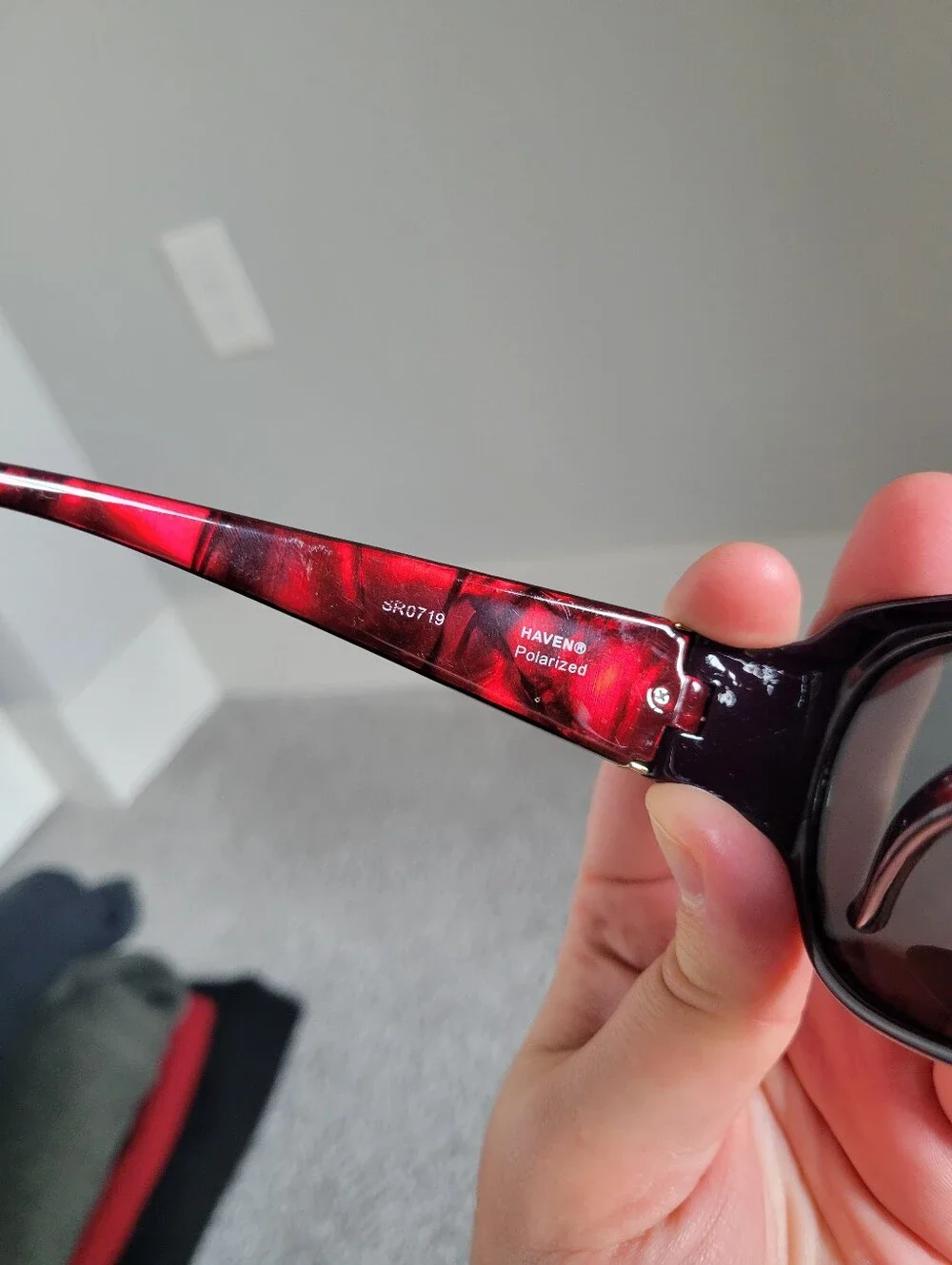 Haven Fit Over Sunglasses Purple Red SR0719